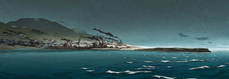 Illustration pour le film l'île de Giovanni"